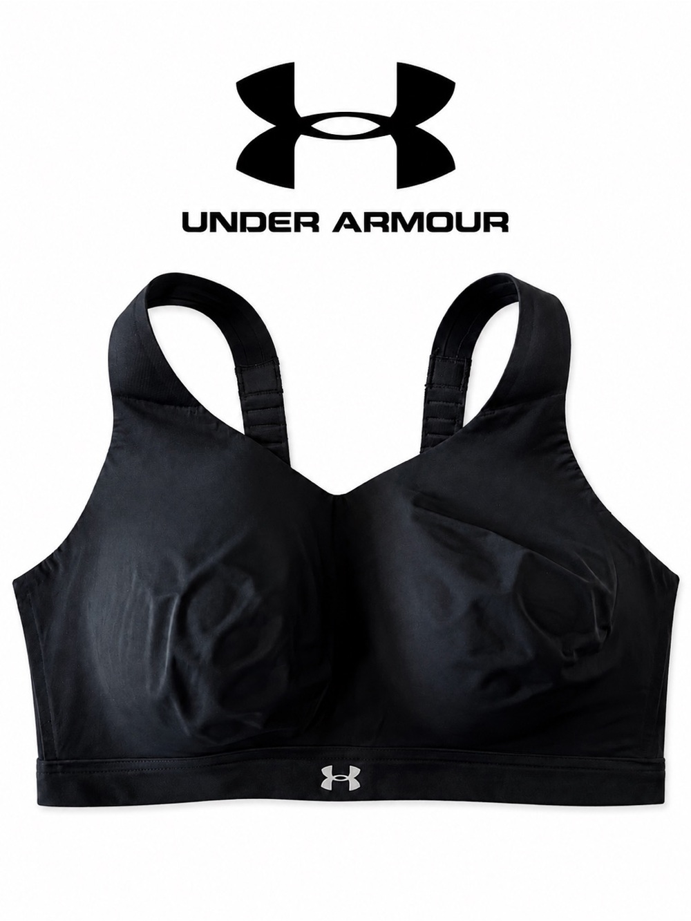 Under Armour High Impact Molded Sports Bra Black – Approx. 34DD